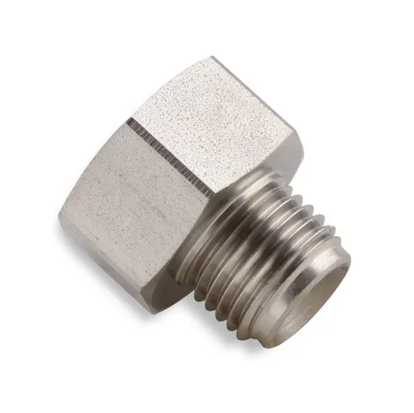 Earl's Hardline Adapter Reducer - Stainless Steel - 1/2"-20 Inverted Flare Male to 9/16"-18 Inverted Flare Female for 3/16" Tubing product image