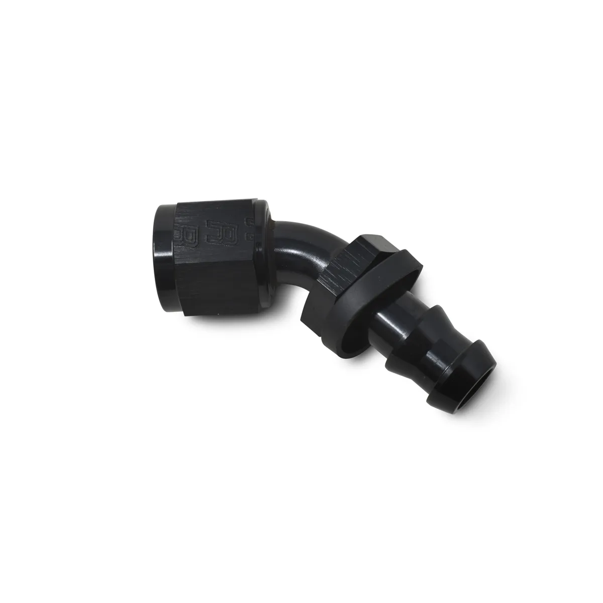 Twist-Lok Hose End #6 45 Deg Black product image