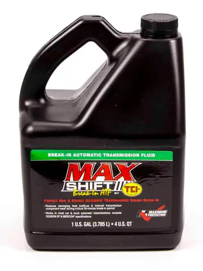 TCI Automotive Max-Shift Break-In Transmission Fluid 1 Gallon.