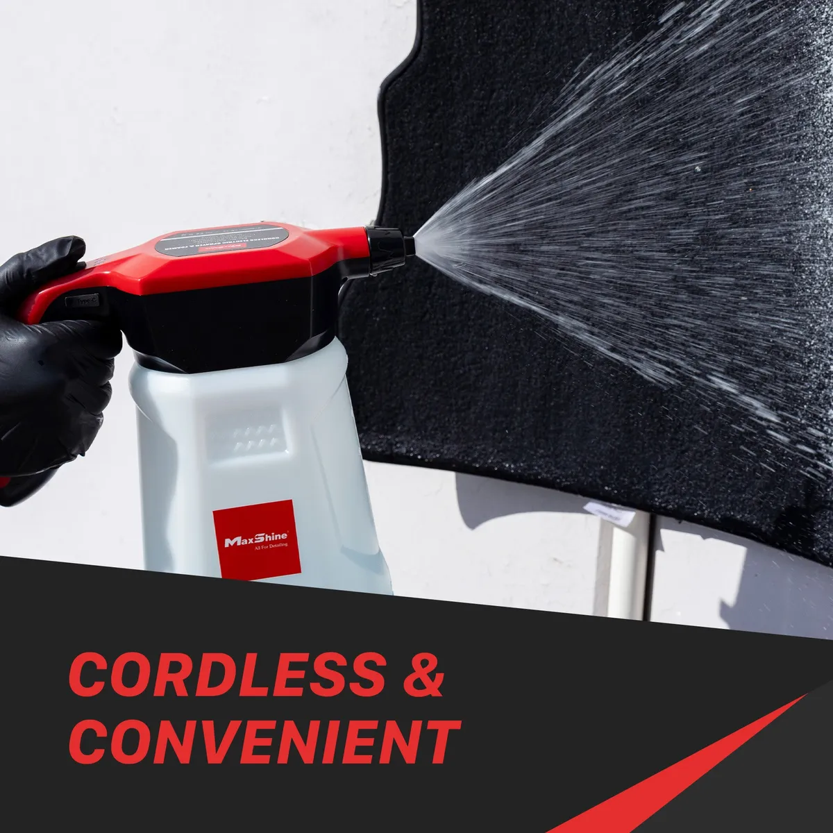 Cordless Foamer & Sprayerblack & Red product image