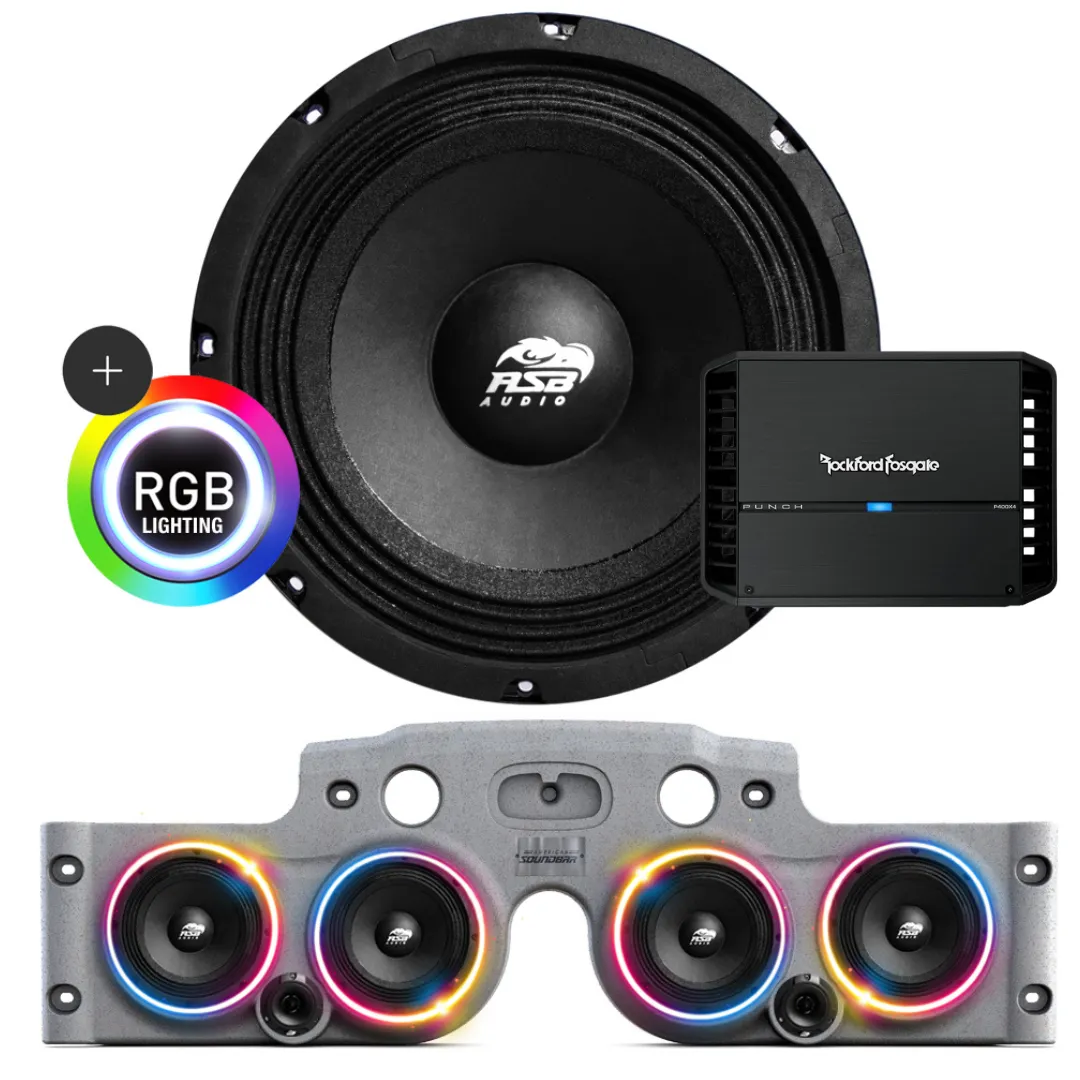 JK/JKU American SoundBar Package (Grey) product image