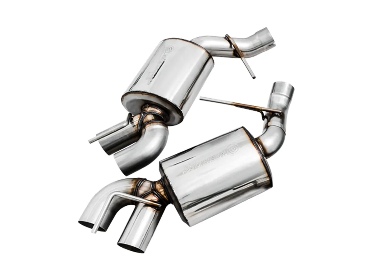 AWE Touring Edition Cat-back Exhaust for Gen6 Camaro SS / ZL1 / LT1 - Non-Resonated - Diamond Black Tips (Quad Outlet) product image
