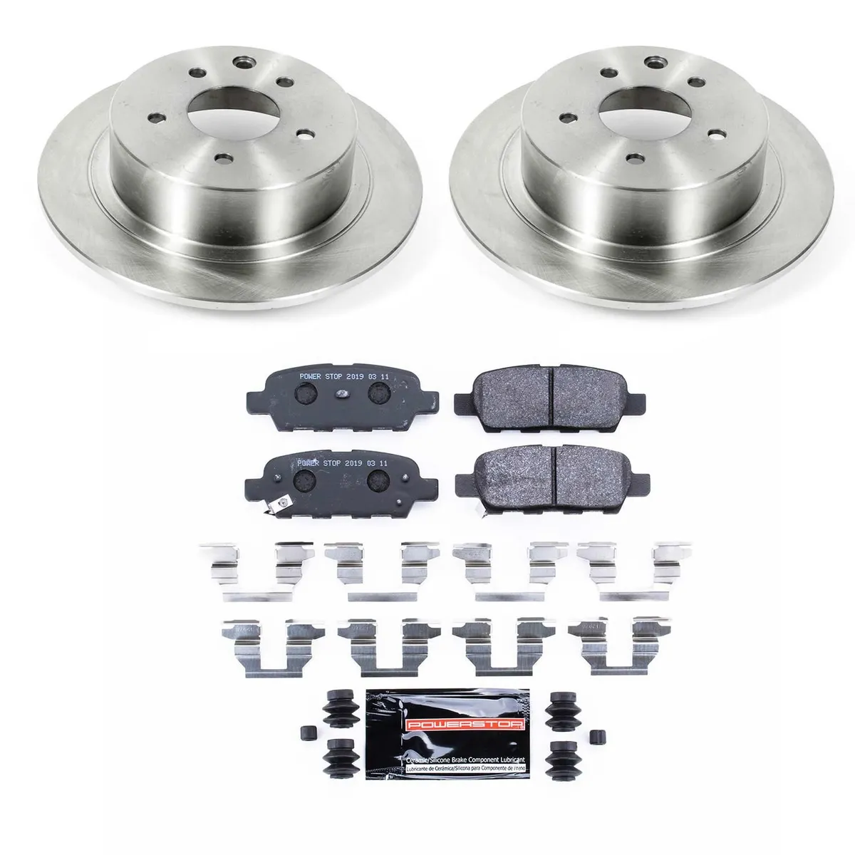 Track Day Spec Kit-Stage 2 Kit For Spec Racing Series/Advanced Track Day Enthusiasts: Rotors And Pads-For Use W/Race Tires product image