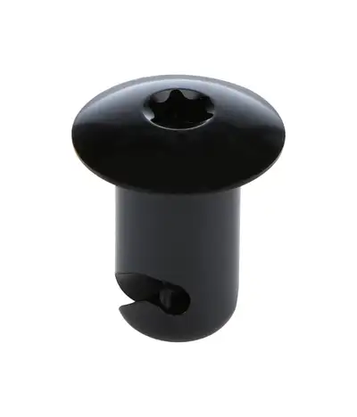 Allstar Performance Oval Hd T-30 Torx Fast. 7/16 .550in 10pk Alum Bl