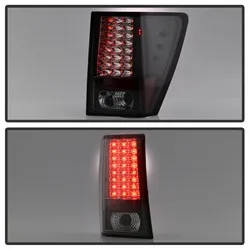 Spyder Jeep Grand Cherokee 07-10 LED Tail Lights - Black product image