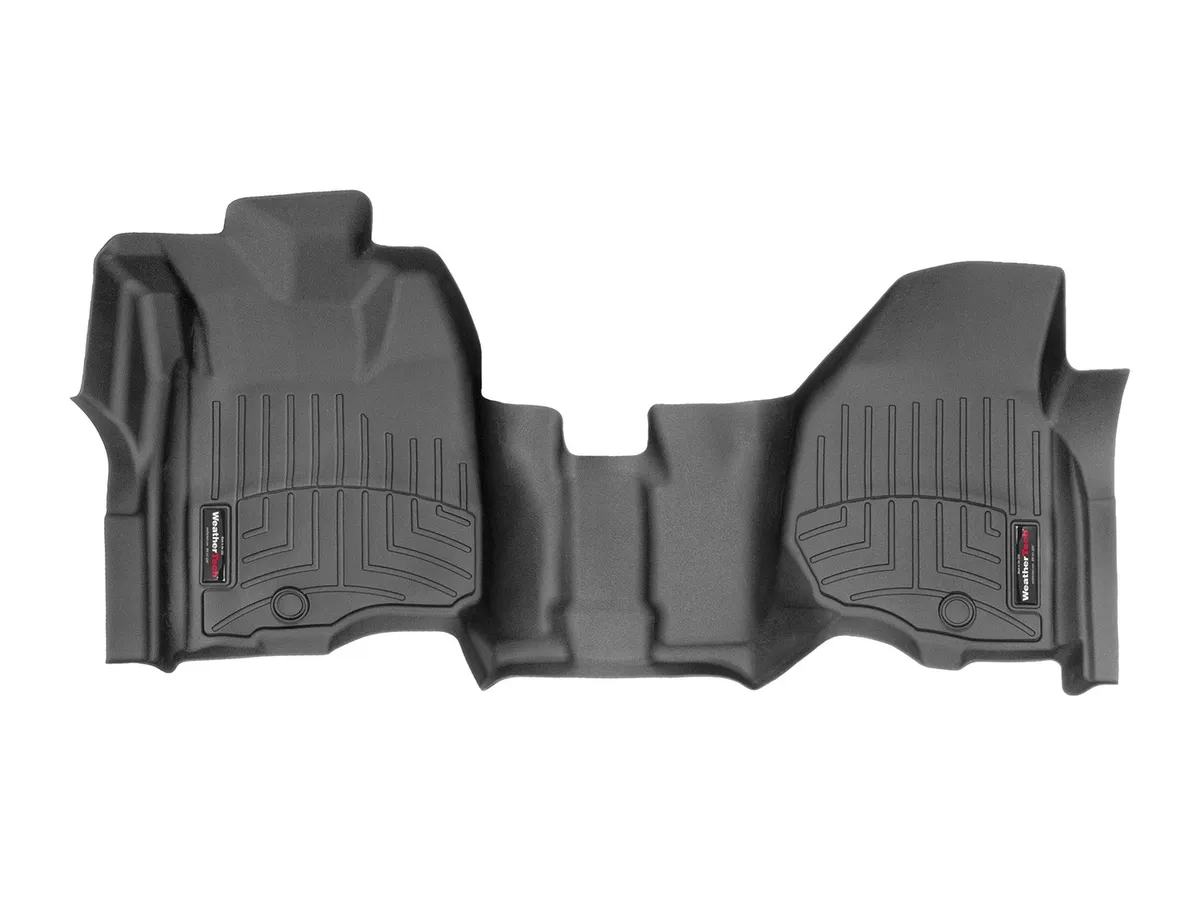 Weathertech 2012-2016FordF-250F-350F-450F-550FrontFloorLinerVinylFloors-Black