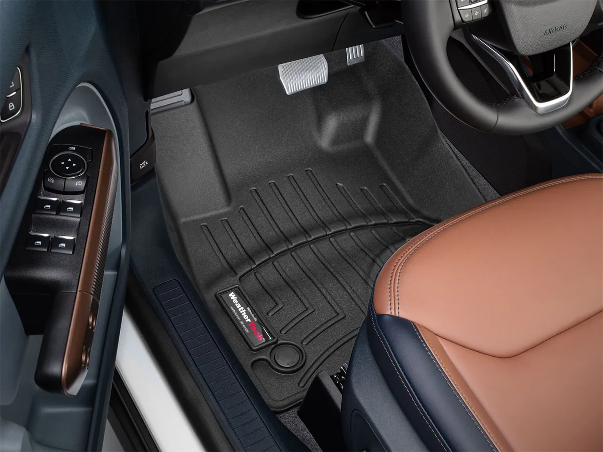 Black Front FloorLiner For 2022 Ford Maverick Hybrid product image