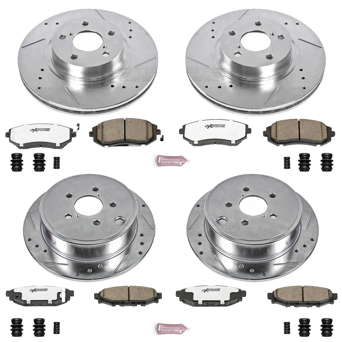 Z26 Street Brake Kit fr 2008-2010 Subaru Impreza Outback Sport 2008-2010 Subaru Impreza Sedan 200 product image