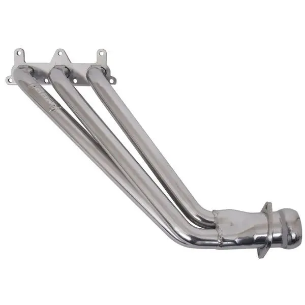 Chevrolet Camaro V6 1-5/8 Long Tube Exhaust Headers With High Flow Cats Polished Silver Ceramic 10-11 product image