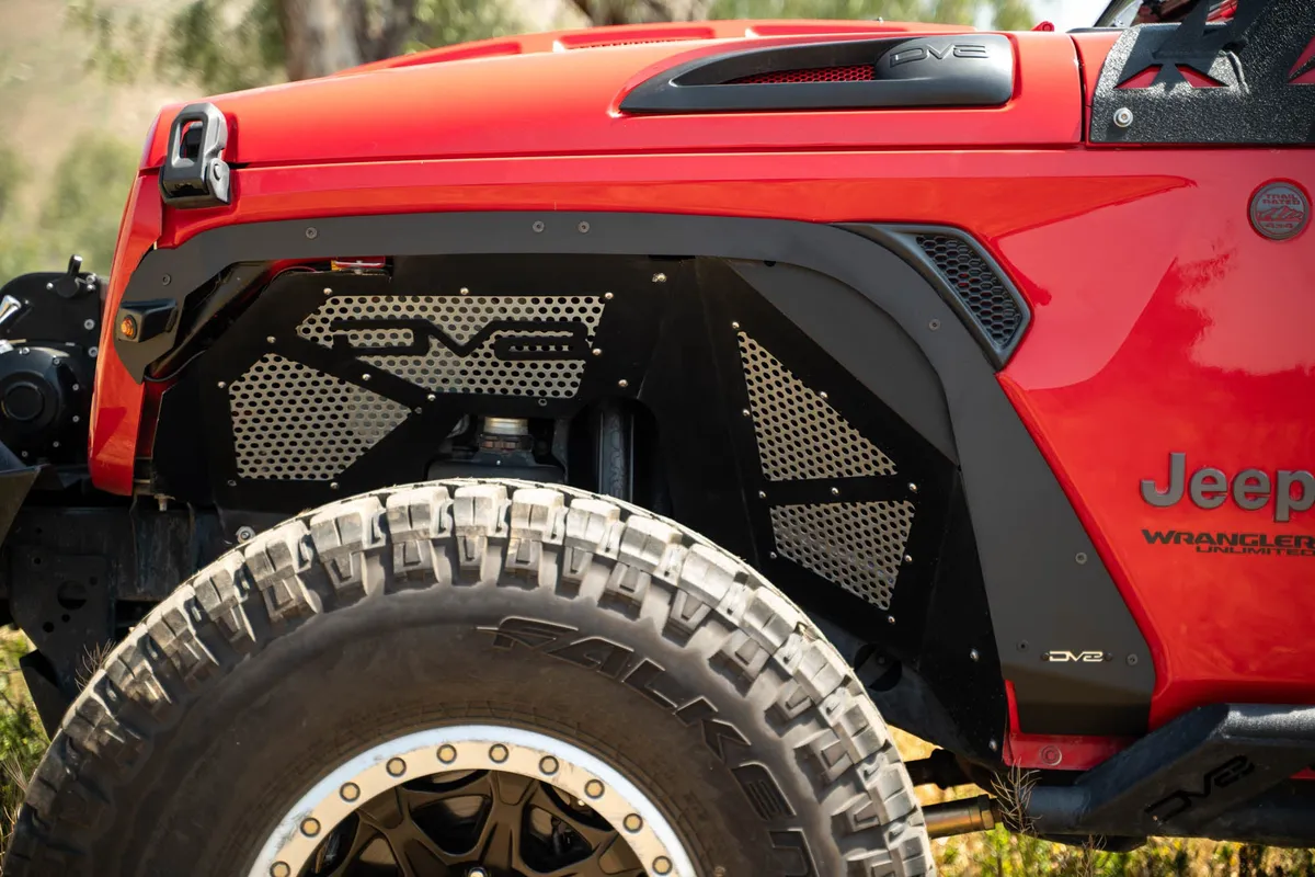 DV8 Offroad Front and Rear Fender Deletes - JL product image