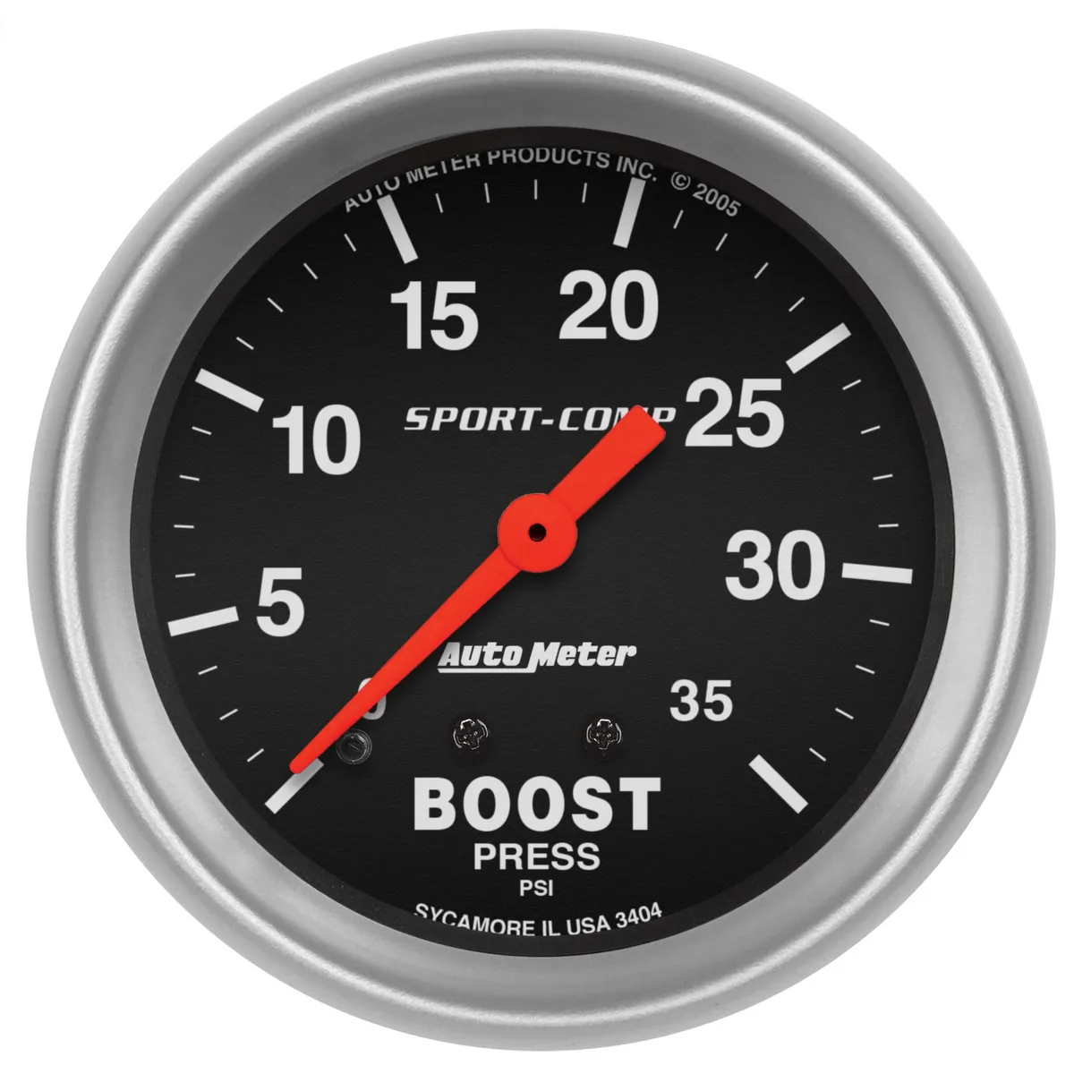 Gauge, Boost, 2 5/8", 35psi, Mechanical, Sport-Comp product image