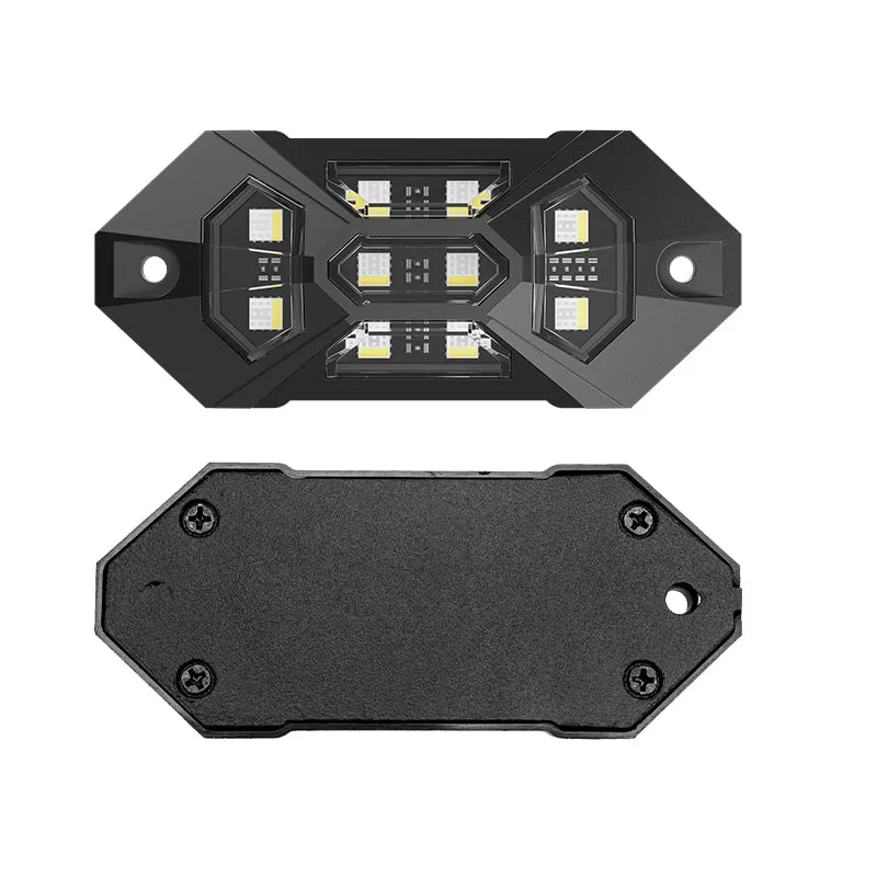 RGB-W LED Rock Lights for Trucks | Wireless Control product image