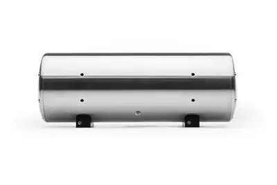 AccuAir Suspension / Arnott & JRI Motorcycle Endo Tank5gal Bolted Alum Air Tank W/Raw Finish