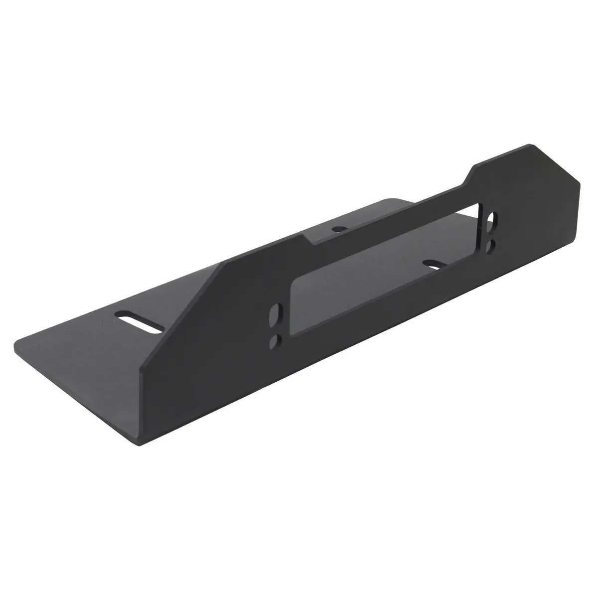 0717 Wrangler Jkwinch Mount Plate Brj40 Front Bumper Winch Mount Plate Black product image