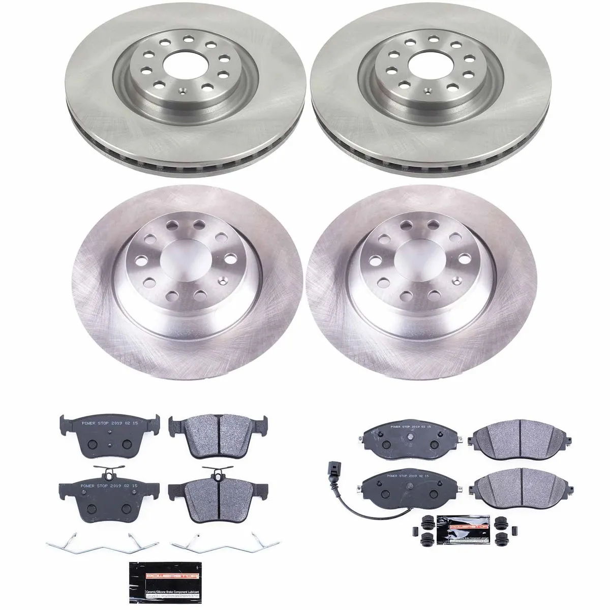 Track Day Spec Kit-Stage 2 Kit For Spec Racing Series/Advanced Track Day Enthusiasts: Rotors And Pads-For Use W/Race Tires product image