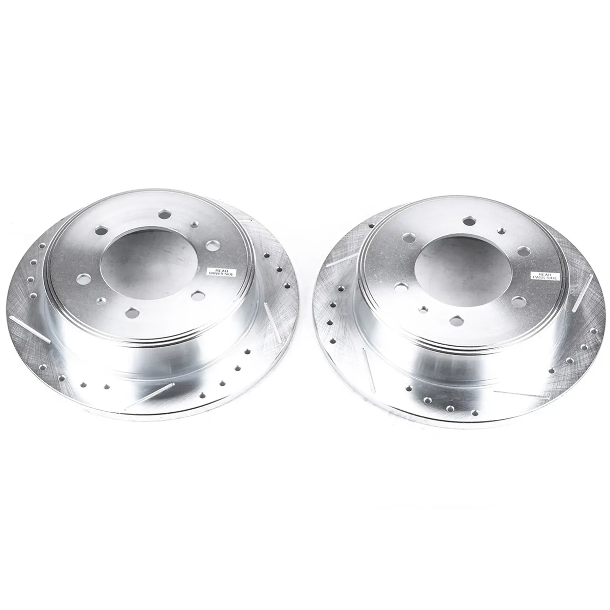 Drilledslotted Rotor Pair Rear 2010-06 Hummer h3 2010-09 Hummer H3t product image