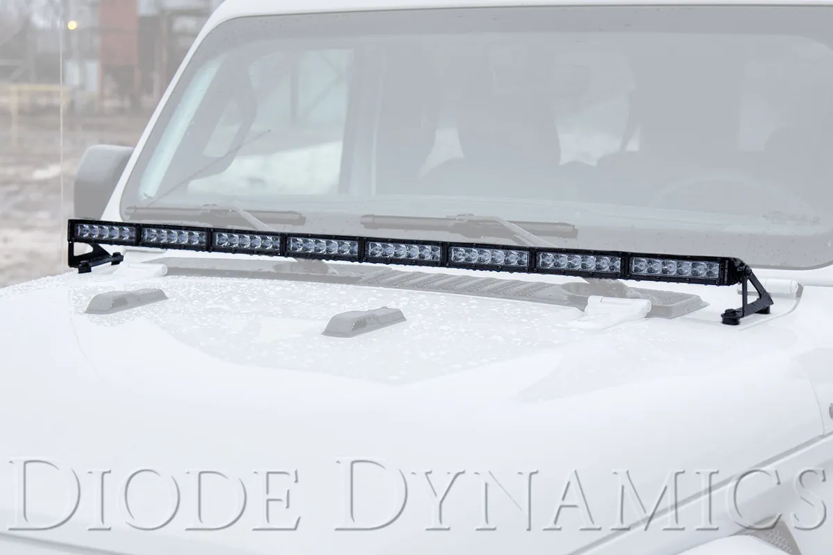 Diode Dynamics - Hood Bracket Kit for 2018-2024 Jeep JL Wrangler/Gladiator product image