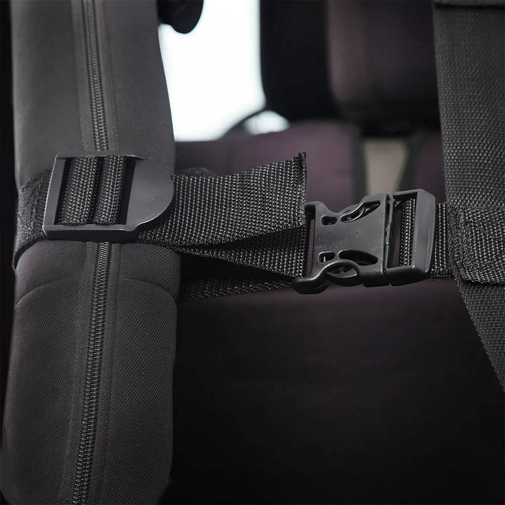 9706 Wrangler TJ Cres2 Heavy Duty Cargo Restraint System; Black 2in Webbing product image