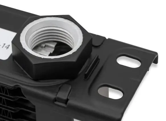 Earl's UltraPro Oil Cooler - Black - 10 Rows - Narrow Cooler product image