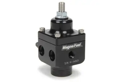 Magnafuel Racing Fuel Systems 4-Port Fuel Regulator Black