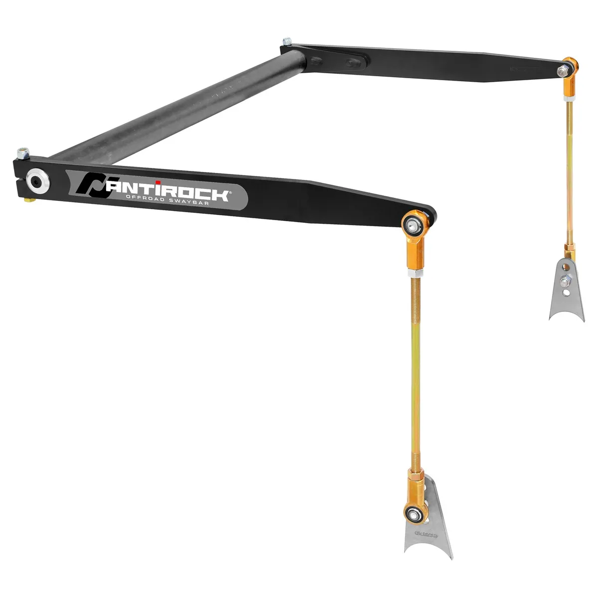 Antirock Sway Bar Kit Universal 50 Inch x 1 Inch Bar 21 Inch Steel Arms RockJock 4x4 product image