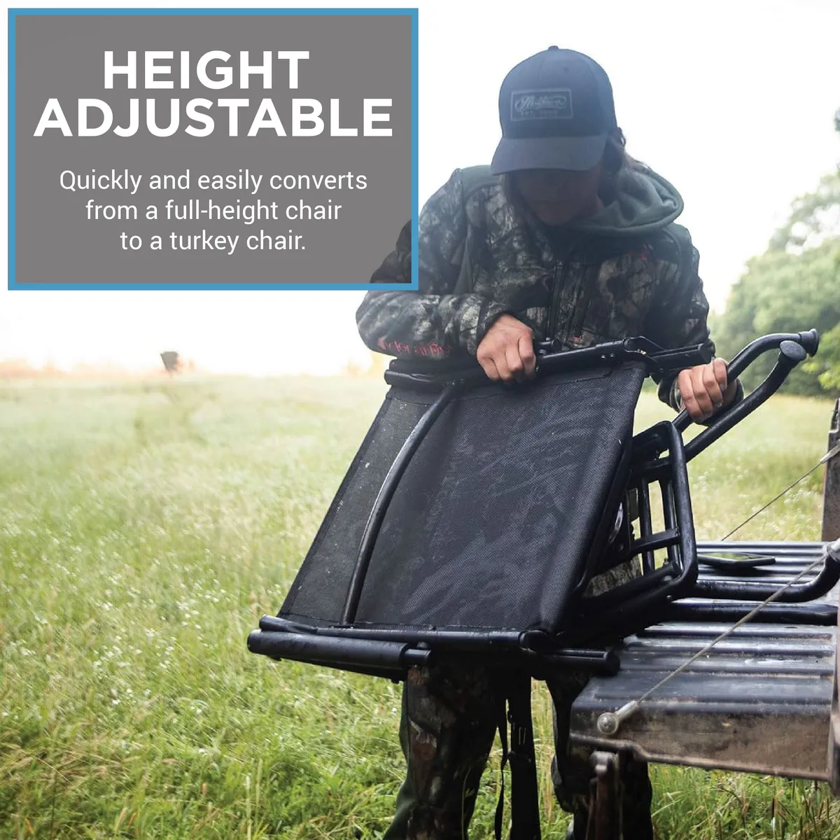 Hunt Comfort Mesh Lite Portable Hunting Chair product image