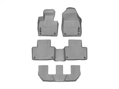 Weathertech WeatherTech 2022 - 2023 Jeep Grand Cherokee L Grey Front rear and rear Floorliners 4617821-461696-6-4