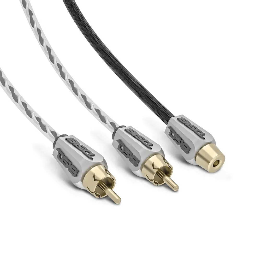 Level 3 Rca 100% Copper Ofc y Connector 2 Female to 1 Male - Black - Red product image