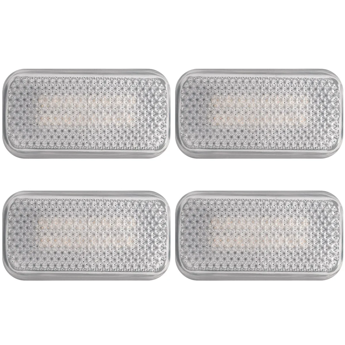 GMC Sierra & Chevy Silverado 15-25 (3rd & 4th Gen) Dually Fender Lights (4-Piece Set) - Multiple Lens & Colors product image