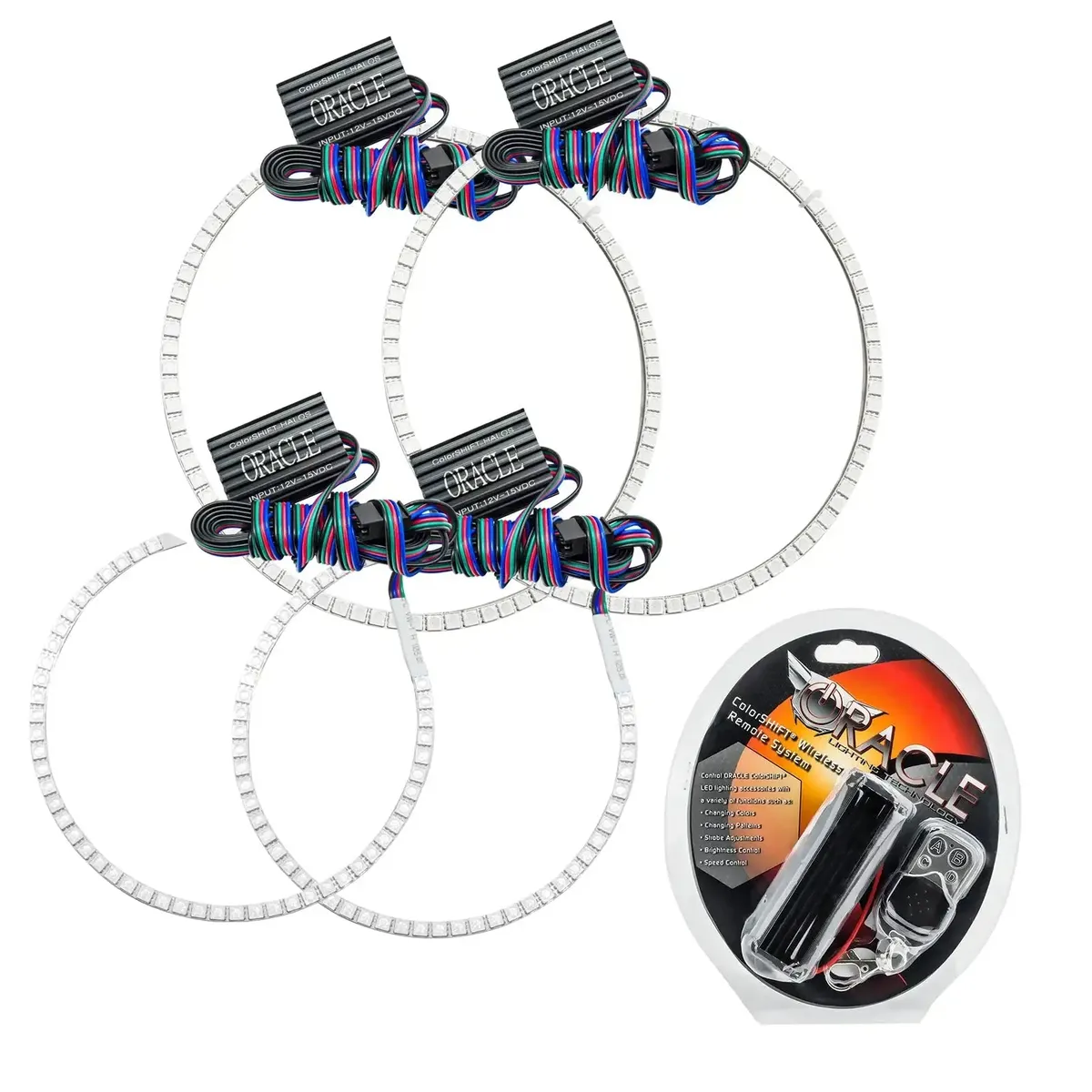 ORACLE Lighting 2008-2010 Jeep Grand Cherokee LED Headlight Halo Kit product image