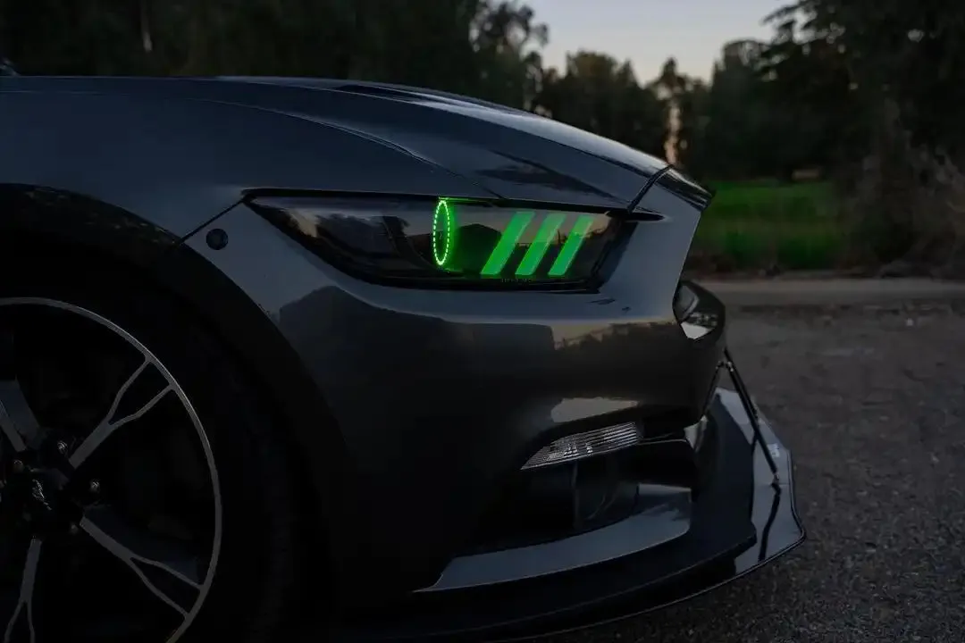 ORACLE Lighting 2015-2017 Ford Mustang V6/GT/Shelby ColorSHIFT DRL Upgrade w/Halo Kit product image