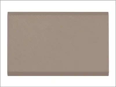Weathertech Comfort Mat Connect; Tan; Middle Mat; 24 X 36 in.; Carbon Fiber;
