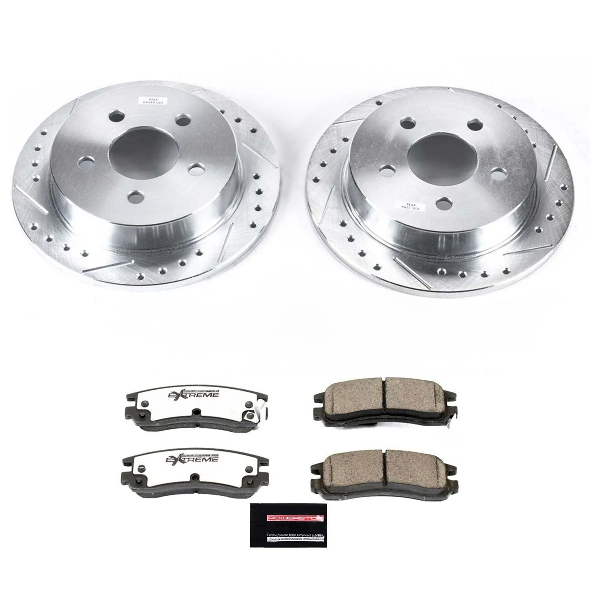 Z26 Street Brake Kit Rear 2004-2005 Buick Century 1997-2004 Buick Regal 2000-2005 Chevy Impala 20 product image