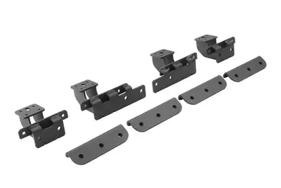 Go Rhino Go Rhino D64927TK - Dominator Xtreme D1,,D2, D6, DSS, DT Side Steps - Mounting Brackets Only - Textured Black