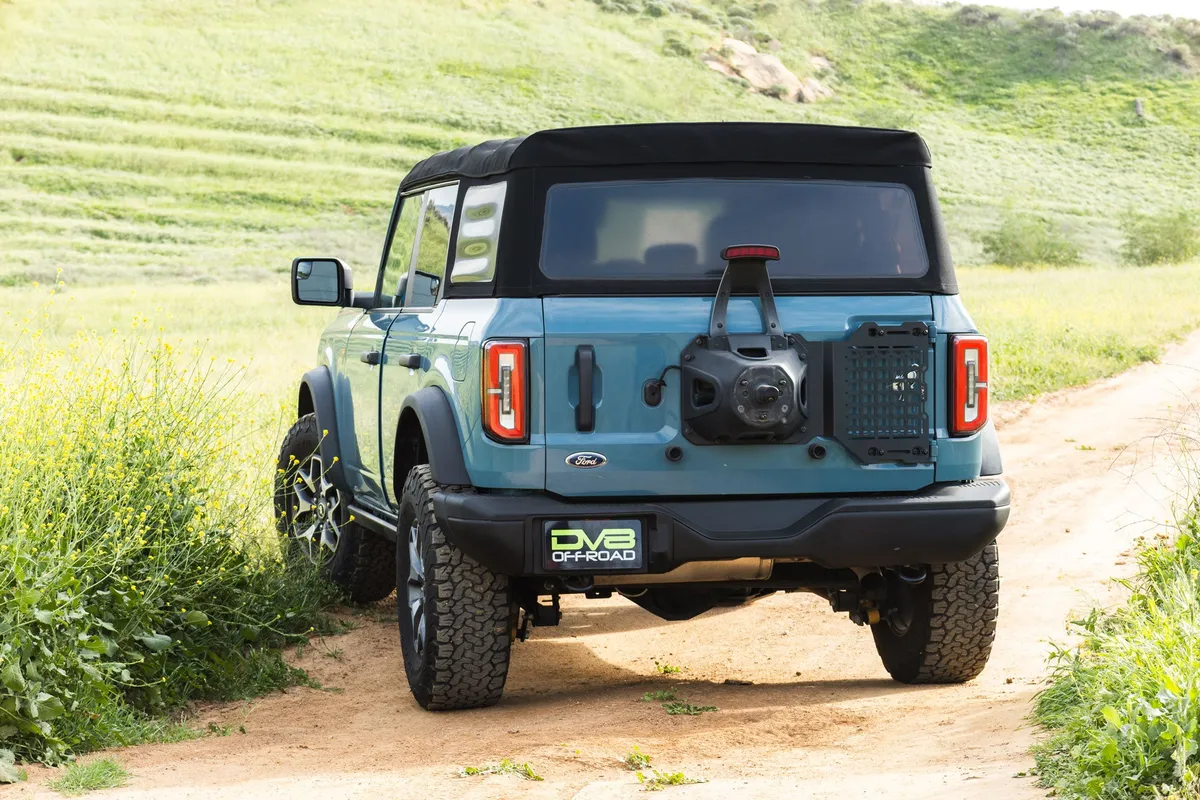 DV8 Offroad 2021-2025 Ford Bronco Tailgate Reinforcement Molle Panel TCBR-04 product image