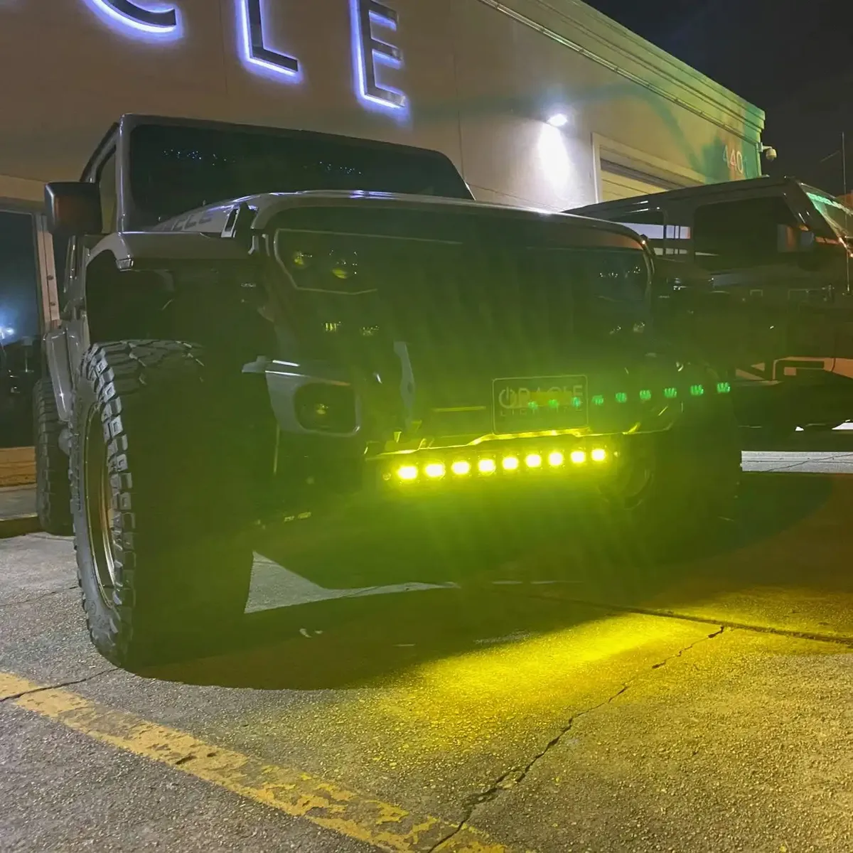 ORACLE Lighting Skid Plate with Integrated LED Emitters for Jeep Wrangler JL and Gladiator JT product image