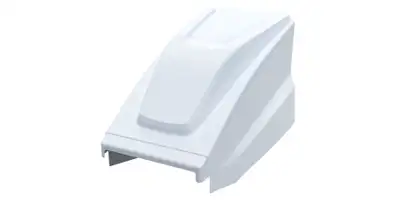 FiveStar Hood Sprint Car White