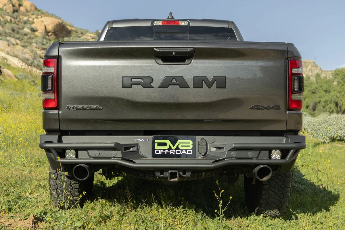 DV8 2019-2026 Ram 1500 Rear Tube Bumper RBDR1-04 product image