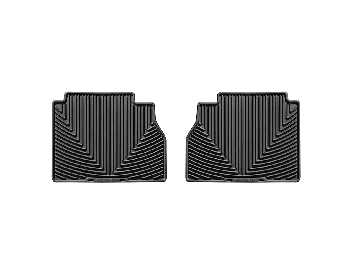 2008 + Toyota Sequoia Black Rear Rubber Mats 2nd Row all configurations / 2007 + Toyota Tundra Black Rear Rubber Mats Fits both cabs / 2007 + Toyota Tundra Black Rear Rubber Mats All Configurations product image
