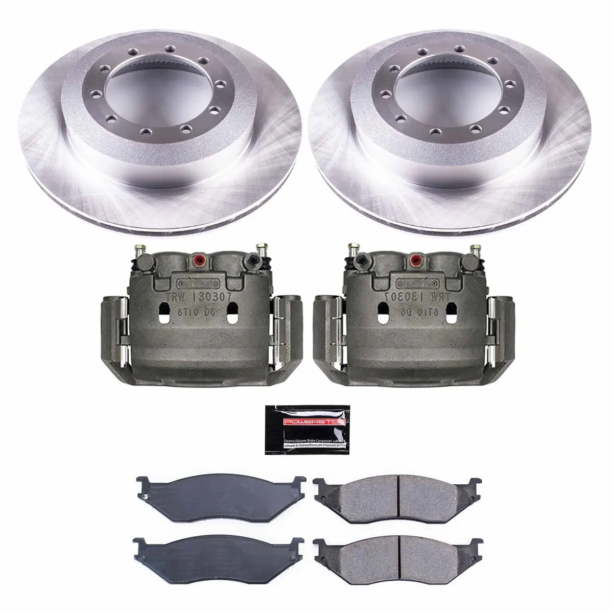 Z17 Direct Replacement Kit: Rotors; Ceramic Pads; Calipers product image
