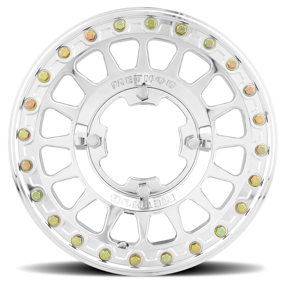 MR413 Beadlock 15x7 5 2 38mm Offset 6x5.5 78.3mm Centerbore Polished w BH-H24100 product image