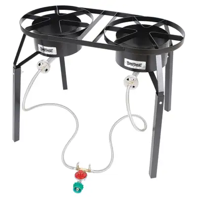 Bayou Classic Dual Burner High Pressure Cooker