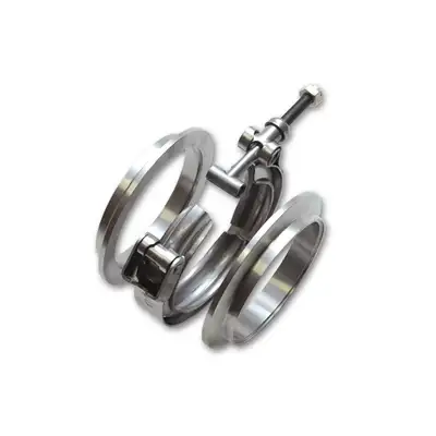 Vibrant Performance V-Band Flange Assembly; 1.5 in. OD Tubing; 2.1875 in. Flange OD; 304 Stainless Steel;