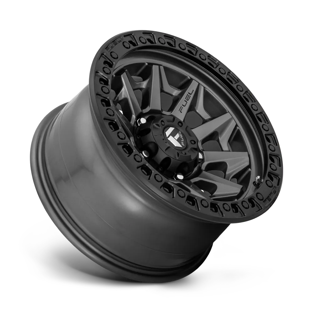 Fuel Wheels | Covert | Matte Gunmetal Black Bead Ring product image