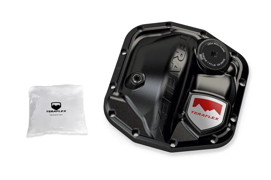 TeraFlex Teraflex D44 AdvanTEK Front HD Differential Cover Kit - JT/JL