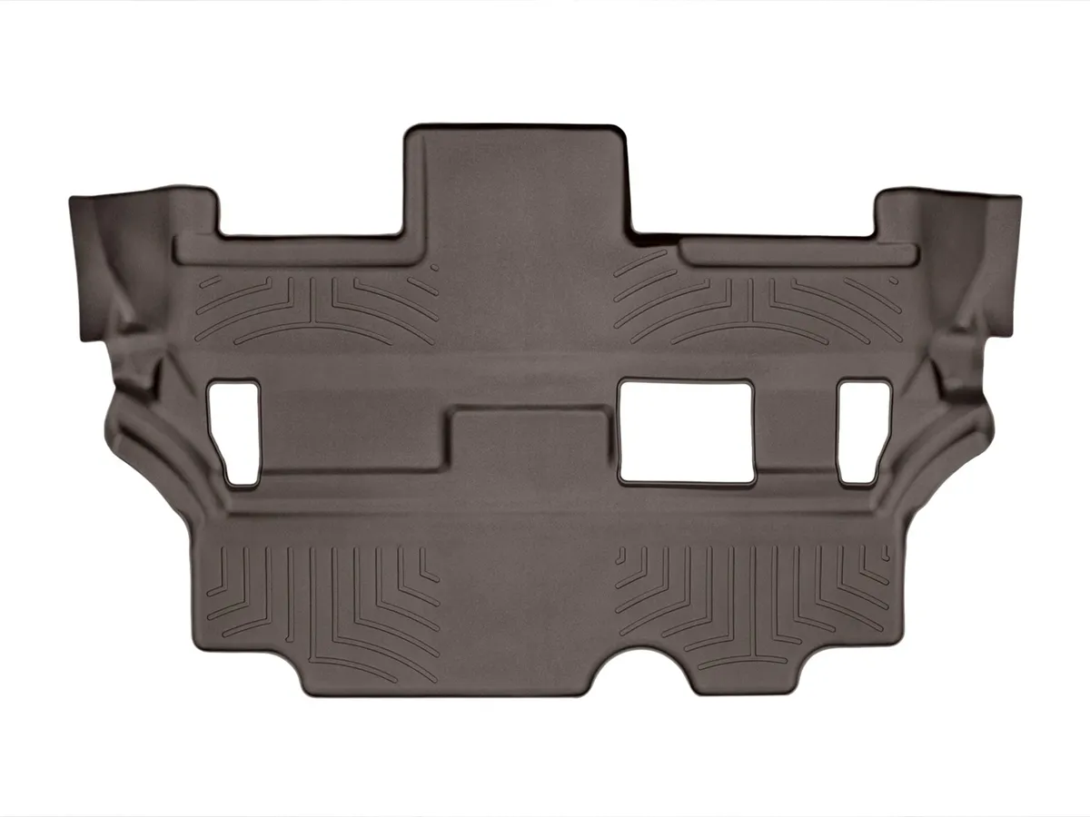 Weathertech Cocoa Rear FloorLiner Cadillac Escalade 2015 + Fits vehicles with 2nd row bench seats