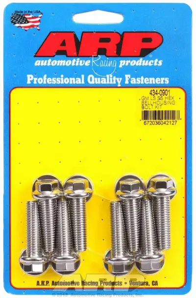 ARP Auto Racing Bellhousing Bolt Kit - 6pt. GM LS
