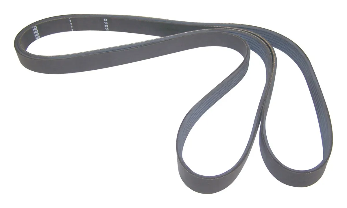 Accessory Drive Belt 1981-1982 SJ, J-Series w/o A/C w/ Manual Steering;1983-1986 SJ, J-Series w/ Power Steering; product image