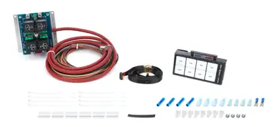 Auto Rod Controls 4 Switch In-Dash Control Module C/F Finish