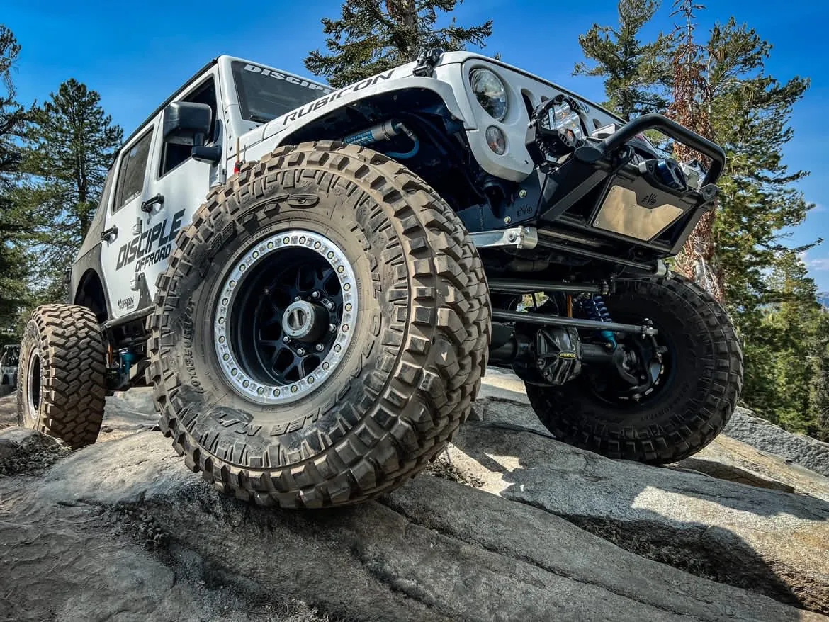 EVO Manufacturing KSPEC Pre Runner Front Winch Tube Bumper - Raw - JT/JL/JK product image